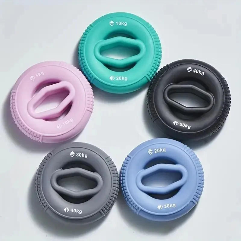 Description Picture 5 of item1pc Silicone Finger Gripper Anti-slip Finger Massage Grip Ring FingerForearm Trainer- Improve Hand Strength And Flexibility