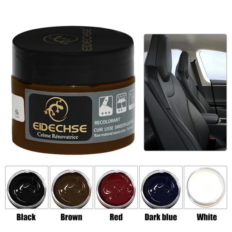 Description Picture 2 of item50ml Repair Leather Cream Color Repair Paste Filler Compound For Leather Restoration Cracks Burns Holes Black White Brown Repair