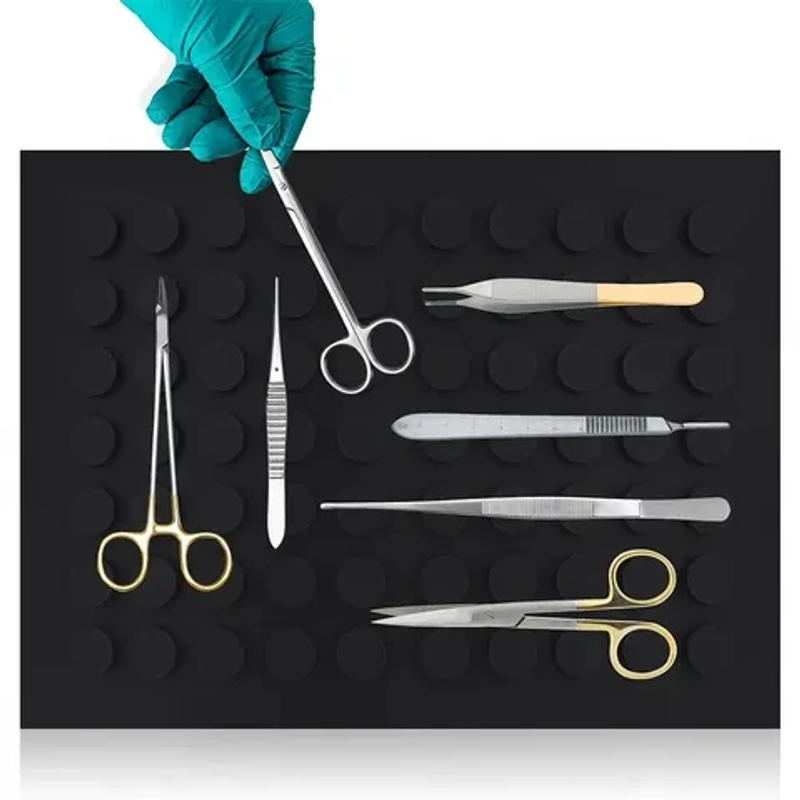 Description Picture 4 of itemNew Arrivals Blue/Purple Surgical Magnetic Mat /Pad for Surgicals Instruments Top Ranked Instruments Trays Magnetics Mat/30*40cm