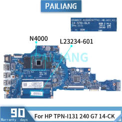 For HP TPN-I131 240 G7 14-CK N4000 Laptop Motherboard L23234-601 GRANGER-6050A2977701-MB-A02 14-STD-GLK DDR4 Notebook Mainboard