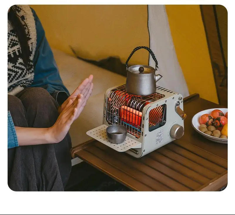 Description Picture 5 of itemNaturehike Burner Heater Heating Radiator Fireplace Portable Gas Stove Outdoor Indoor Water Coffee Tea Cookware Camping Supplies