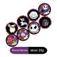 label 3CM-106pieces