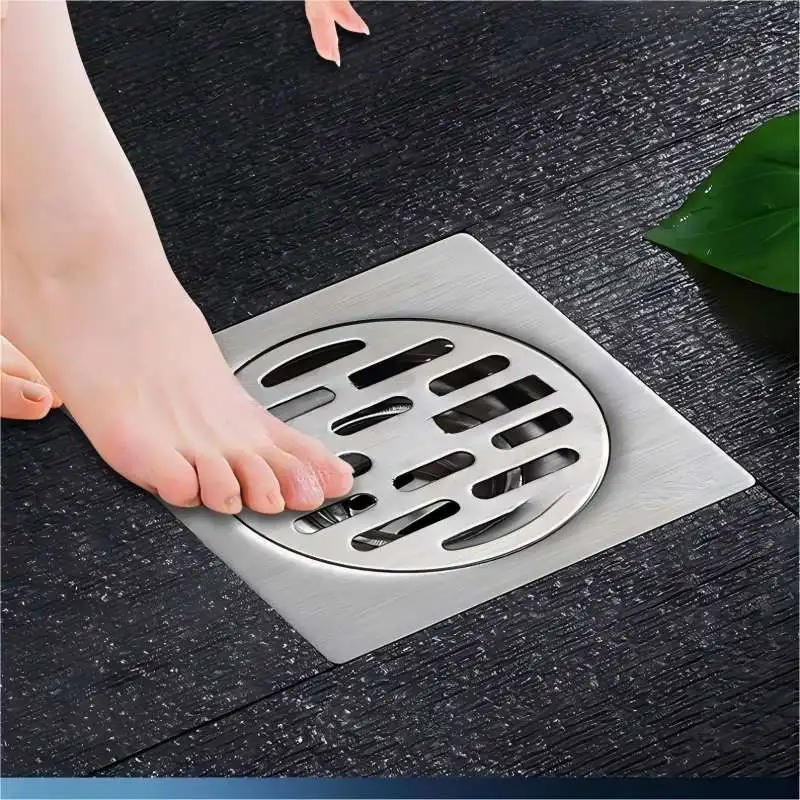 Description Picture 2 of itemStainless steel floor drain bathroom drain filter screen down pipe valve deodorant insect blocking drainage pipe equipment