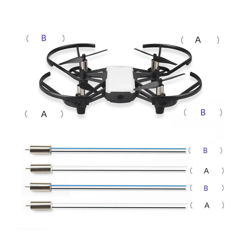 Description Picture 2 of itemRCSTQ 1Pcs For DJI Tello Motor Replacement Repair Part Remote Control RC Quadcopter CW CCW Electrical Machinery Drone Accessorie