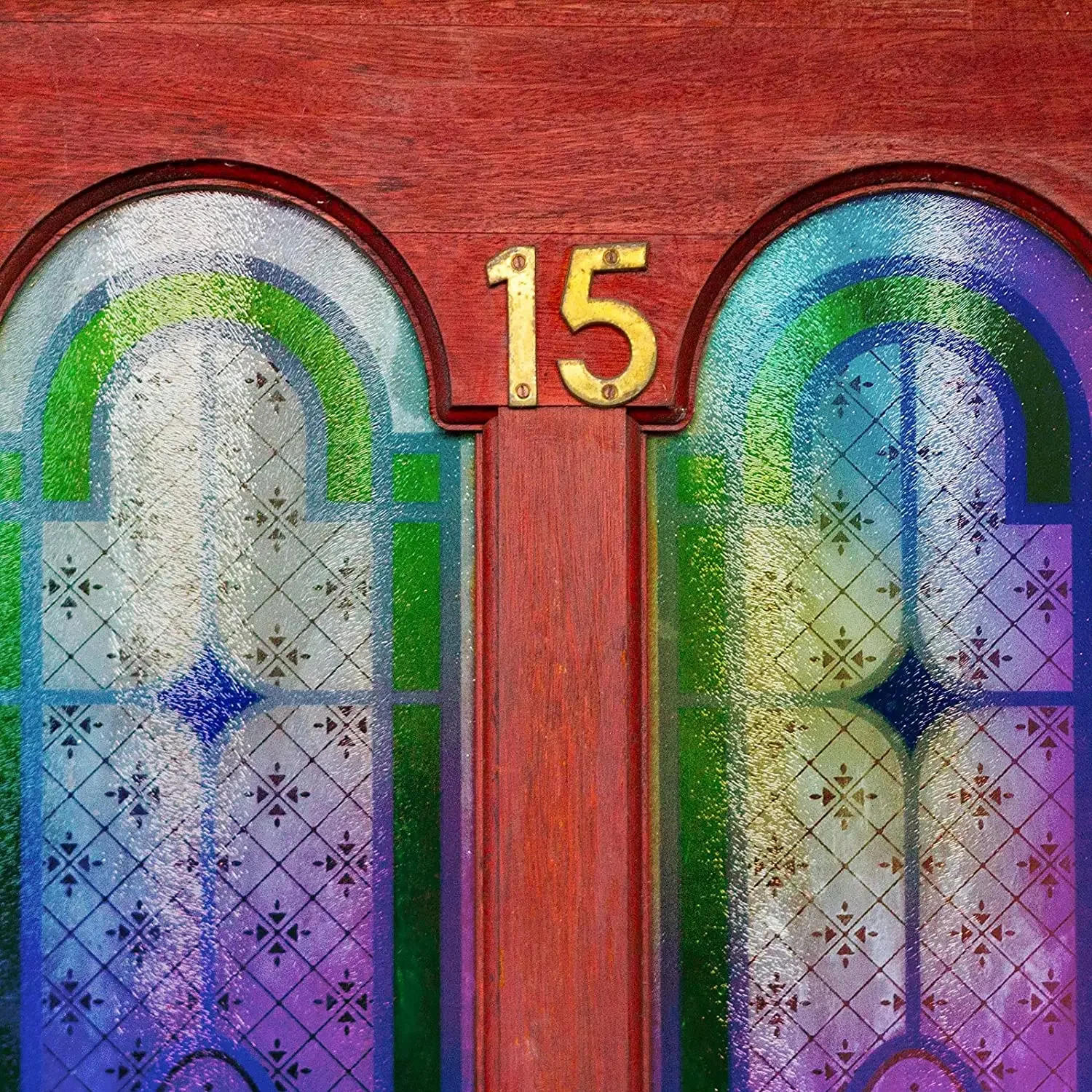 Description Picture 4 of itemHolographic Clear Window Film Iridescent Window Dichroic Film Decorative Glass Sticker Self-Adhesive Rainbow Cellophane Roll