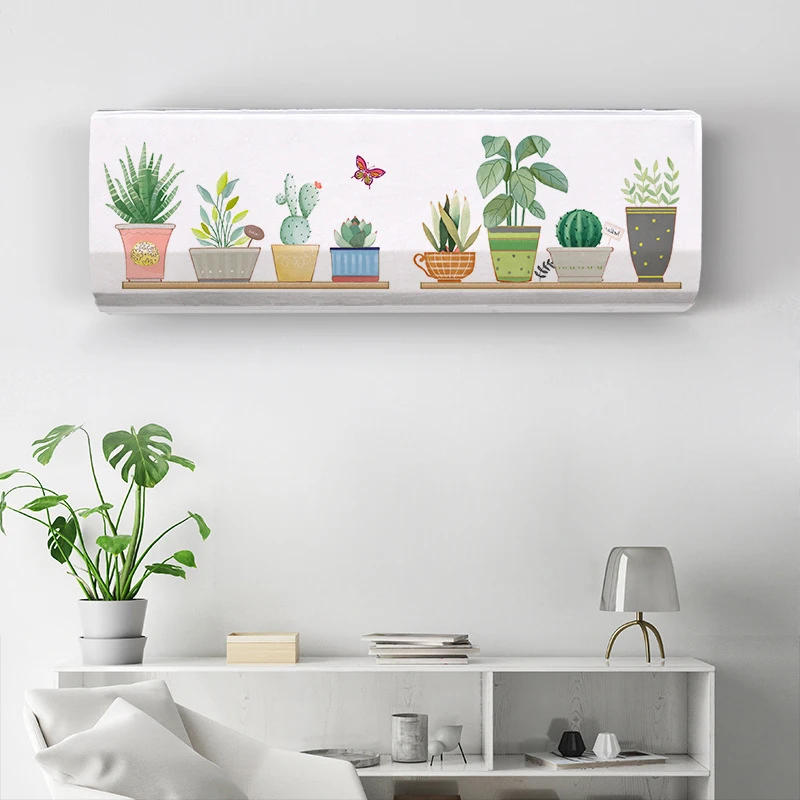 Description Picture 6 of itemCute Air Conditioner Dust Cover 1.5HP Suspended Air Conditioner Cover 2P Air Conditioner Cleaning Cover