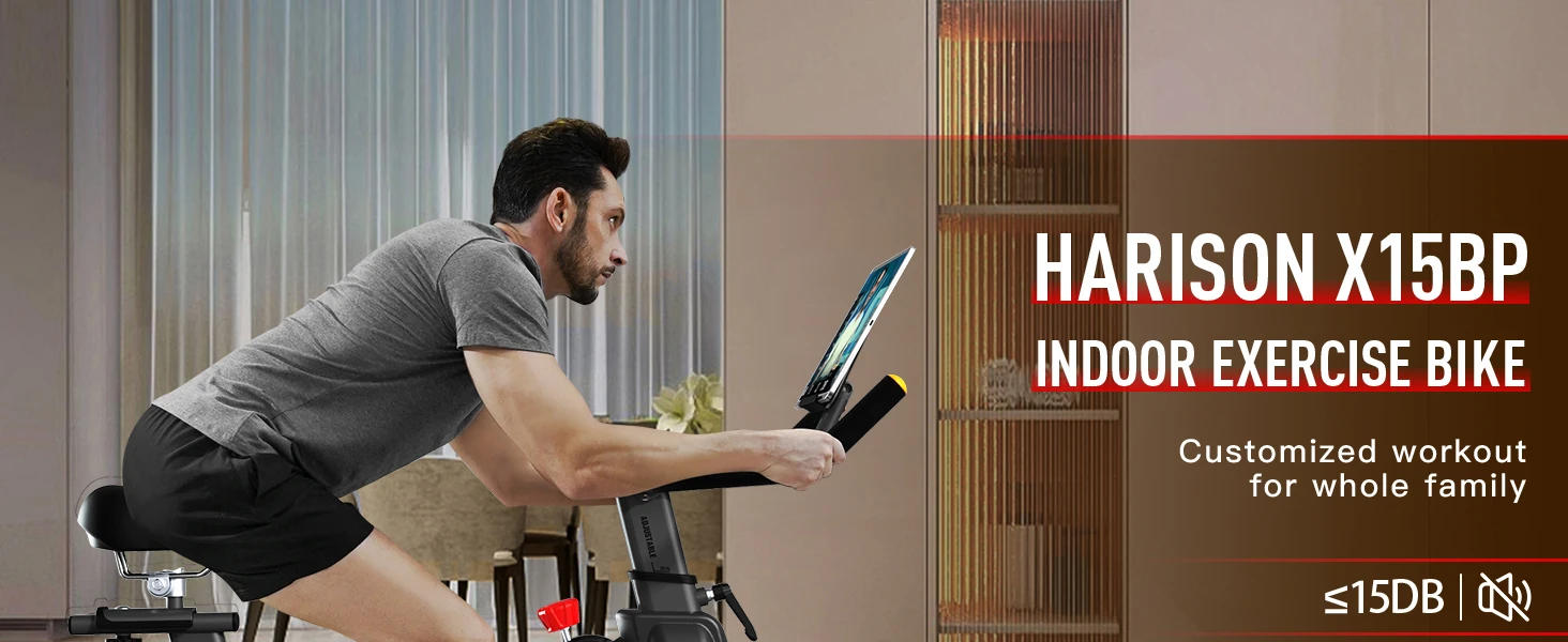 Description Picture 4 of itemMagnetic Exercise bike/Pro Stationary Bike for Home 380lbs Capacity with Bluetooth, Indoor Cycling Bike with iPad Holder