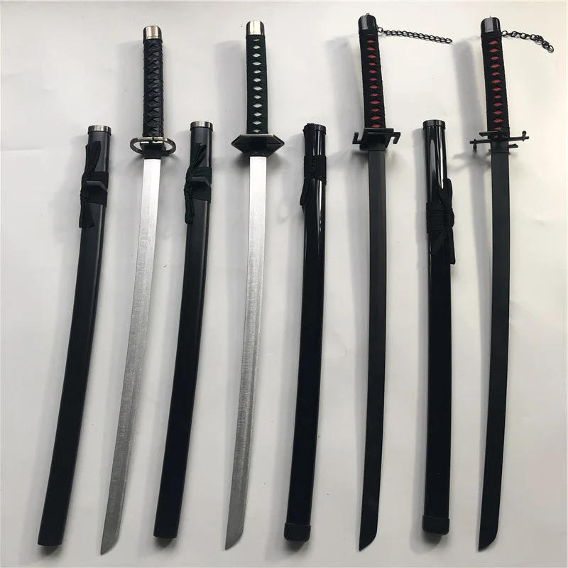Description Picture 3 of item1:1 cosplay  Aizen Sousuke Ichimaru Gin Kurosaki ichigo sword none moon Sword Role cosplay  Wood Sword Weapon 100cm
