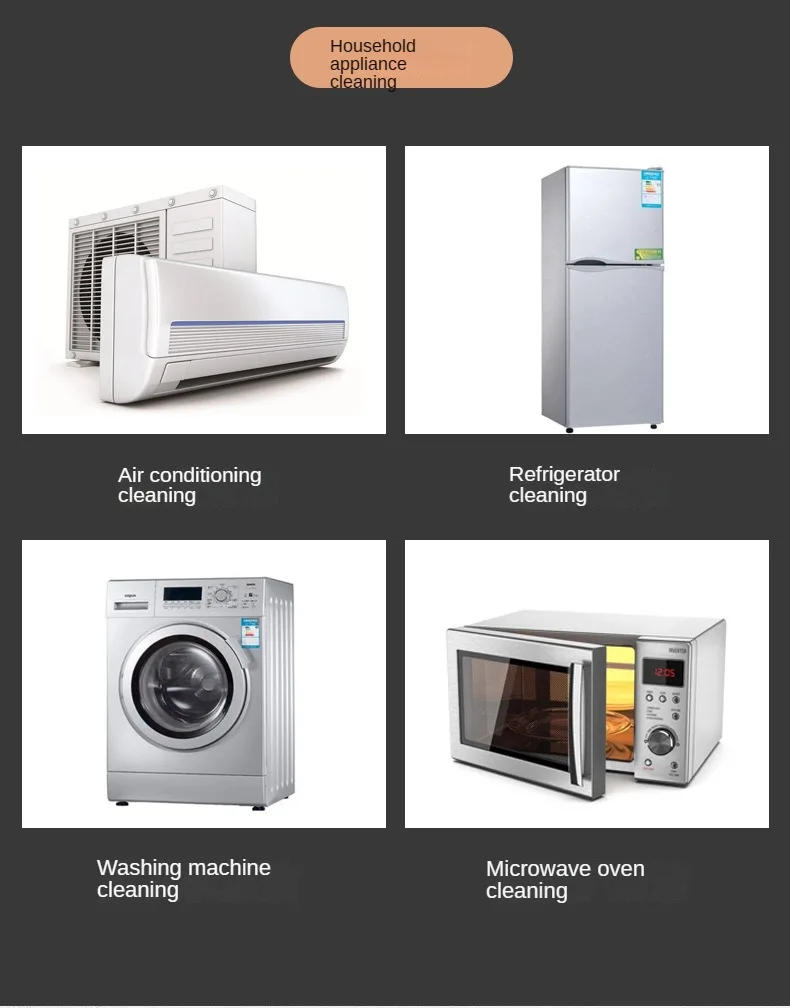 Description Picture 5 of item2500W Steam Cleaner High temperature Jet Washer Range Hood for Kitchen Air Conditioner Car Cleaning Machine Home Appliances