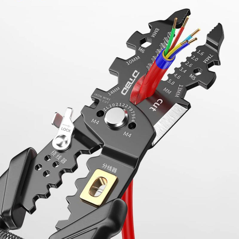 Description Picture 6 of item25 in 1 Wire Stripper Wire Puller Cutter Multifunctional Labor-Saving Repair Scissors Wire Stripping Crimping Pliers Hand Tool