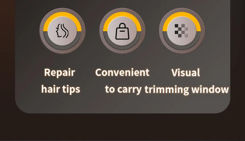 Description Picture 5 of itemHair ends Trimmer Split Remover Dry Damaged Brittle Professional Automatic Trim Split for Women Cordless Hair cutting machine