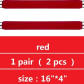 red ( 1 pair )