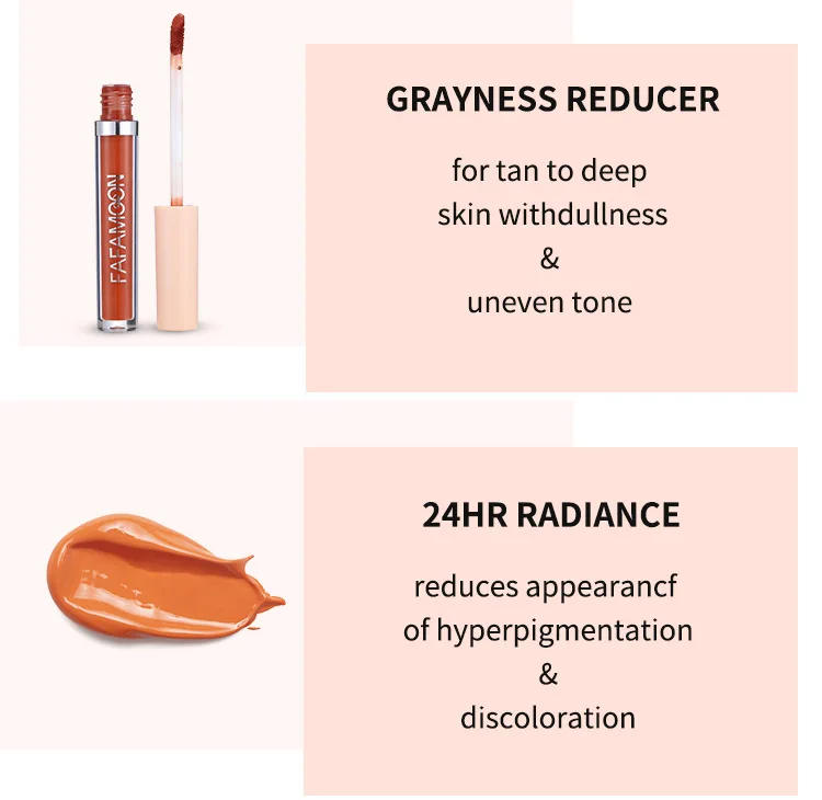 Description Picture 3 of itemLiquid Concealer Face Contour Dark Circle Cover Makeup Face Foundation Concealer Correcting Skin Color Women Beauty Maquiagem