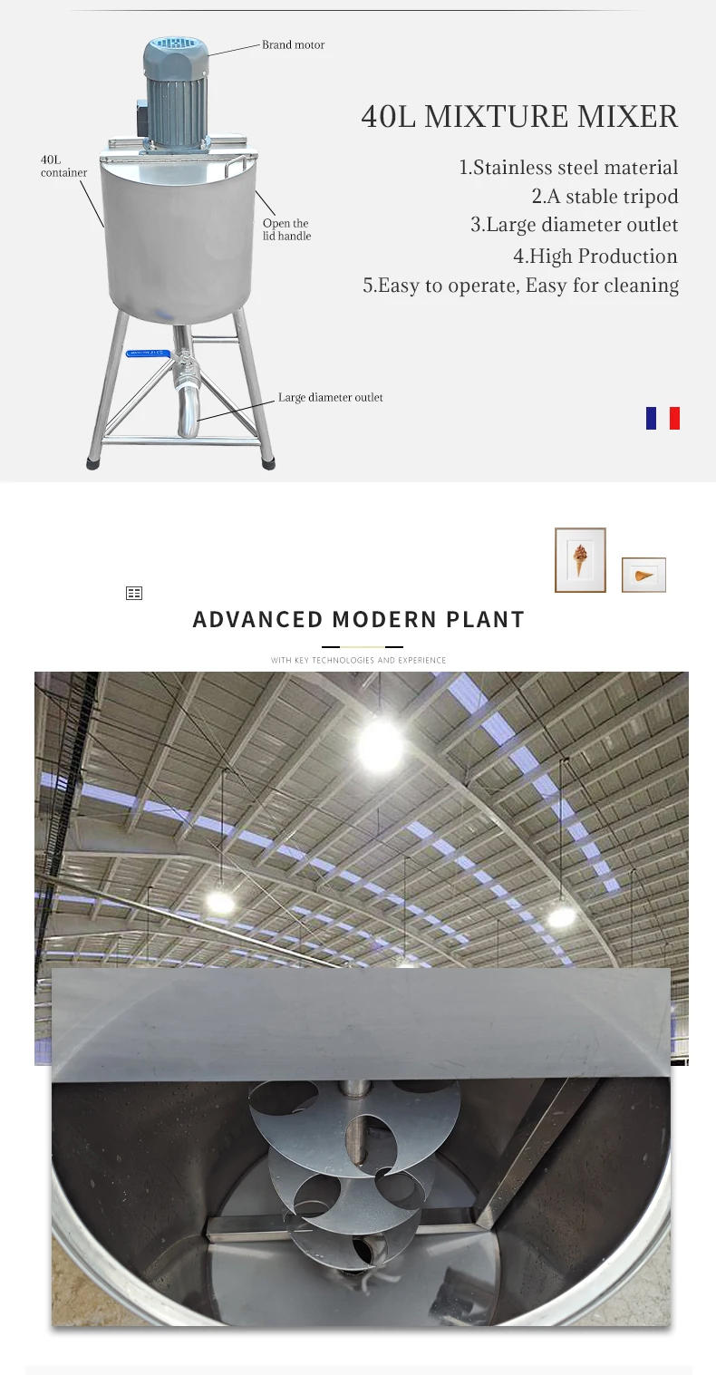 Description Picture 4 of itemHigh Speed Powder Water Mixing Machine Blender Wet Granule Mixer Food Hopper Type Mixer