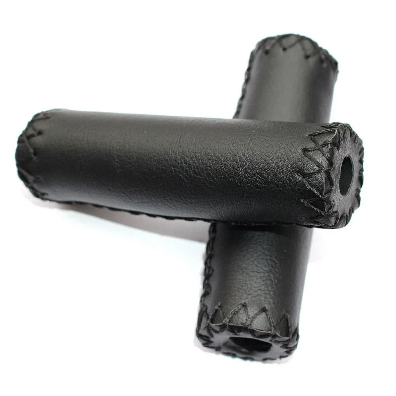 Description Picture 4 of itemPart Bike Grip Non-slip Effect Shock-absorbing Artificial Leather Bicycle Bicycle Grips Cycling Grip Excellent Touch