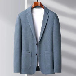 A3299 Smart Casual Blazer For Male Business Casual Gentleman Suit Jackets Men's Sunscreen Suit Coats