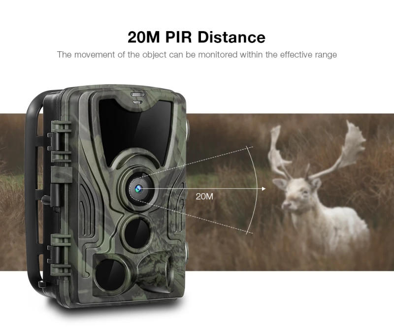 Description Picture 4 of itemSuntekcam HC-801 series APP Control 4G 20MP 1080P Hunting Trail Camera Wireless Wildlife Cameras 0.3S Trigger Night Vision