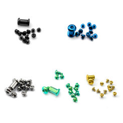 Small Screw Multipurpose Knife Handle Nail Repairing Screws Rivet Accessories Repairing Shop Replacement Parts Black