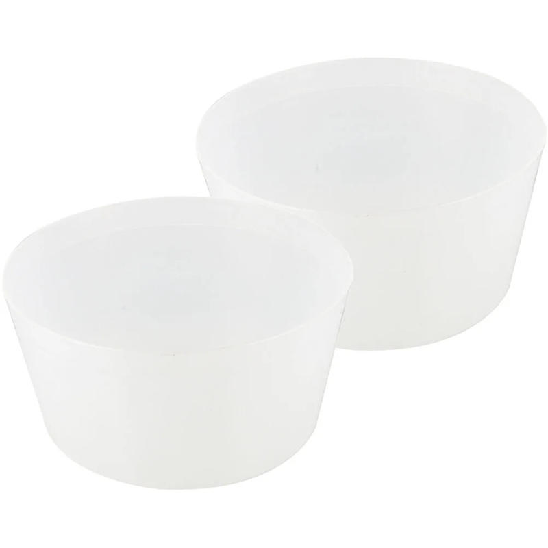 Description Picture 2 of item2Pcs Sauna Room Bucket Liner Durable Plastic Spa Accessory Multipurpose Bathing Barrel Insert Storage Container