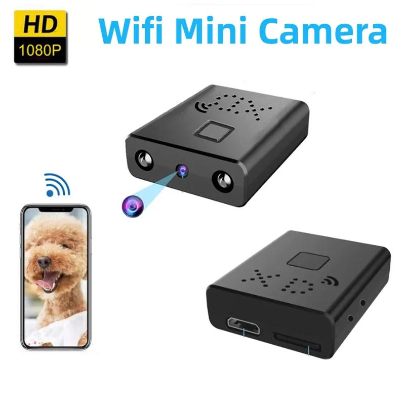 Description Picture 3 of item1080P HD WiFi Camera Mini Cam Built in Battery Home Security Mini Camcorder Video Recorder Max Support 32G SD Card