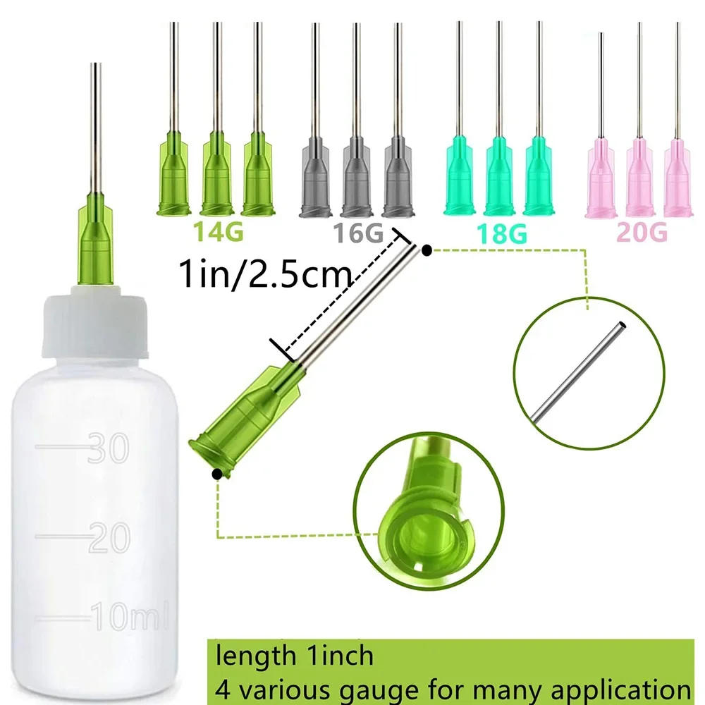 Description Picture 5 of item24PC30ml Pottery Mud Painting Bottle Squeeze Multi-needle Mud Bottle DIY Ceramic Pottery Ceramics Tools Painting Sculpture Decor