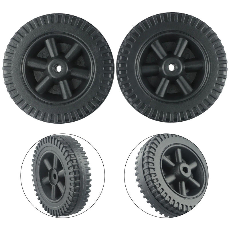 Description Picture 4 of item2pcs 6" Grill Wheels Replacement Parts For Charbroil And Other Brands Multi-functional Barbecue Grills Kitchen Accessories