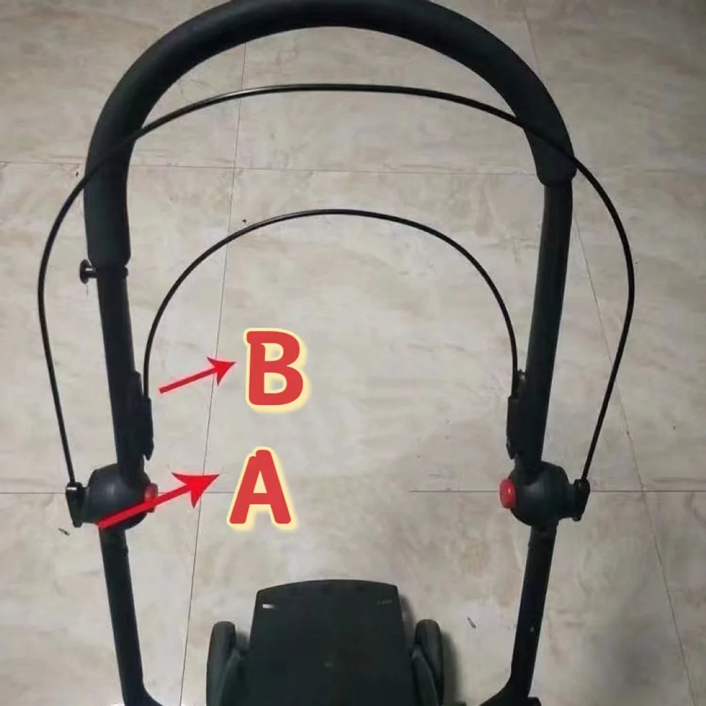 Description Picture 3 of itemBaby Stroller Awning Support Rod Suitable For Yoya Yoyo Chbaby Series Or Similar Pushchair Stroller Sunshade Roof Support Bar