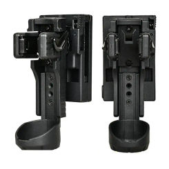 Flashlight Belt Holster Rotatable Quick Release Flashlight Mount Flashlight Belt Holder Light Carry Case Torch Holster With