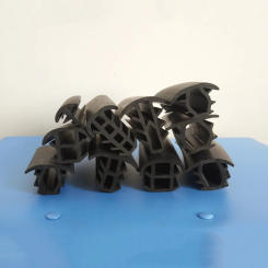 EPDM Rubber T Strip for Solar Photovoltaic Bracket Metal Cable Trench Cover Monocrystalline Solar Panel Sealing Black