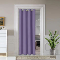Solid Color Shading And Thermal Insulation Partition Door Curtain, Wardrobe Door Curtain, Bedroom And Living Room Door Curtain