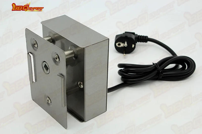 Description Picture 6 of itemElectric Heavy Meat BBQ Rotisserie Rotating Motor Eletric Grill Barbecue Spit Metal Rotisserie Motor Barbecue Accessories 220V