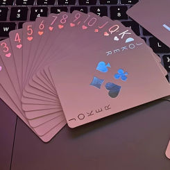 Glow-In-The-Dark Playing Cards - Perfect Selection for Parties, Dormitories and Gifts |   Ideal for Christmas, Halloween, Thanksgiving Day