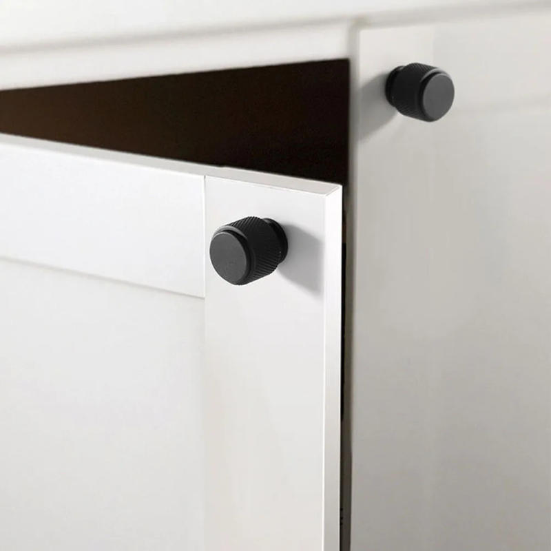 Description Picture 6 of item1pc Handle Modern Simple Round Single Hole Handles Cabinet Drawer Space Aluminum Furniture Small Pulls Furniture Hardware Parts
