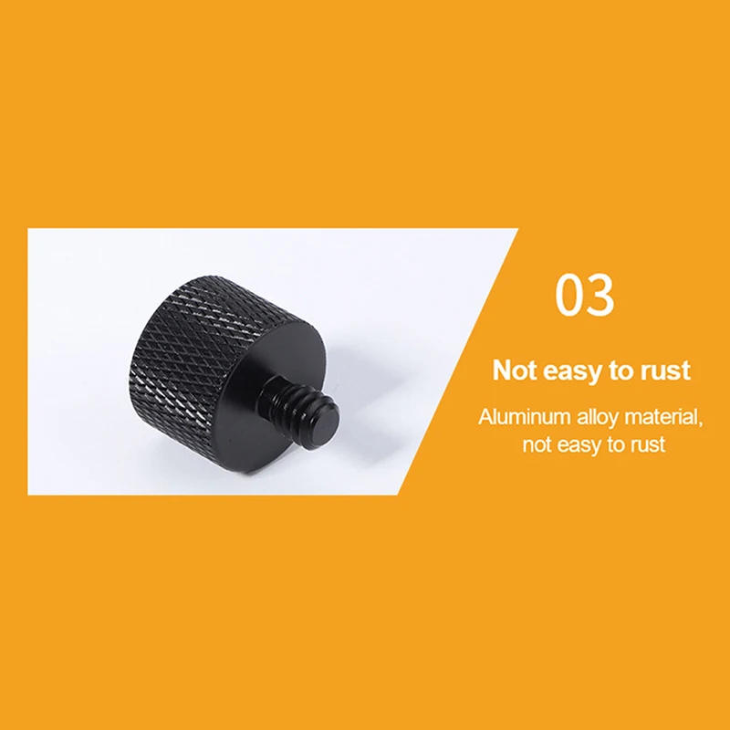 Description Picture 3 of item5/8 To 1/4 Inch Microphone Stand Adapters Conversion Screw For Level Bracket Tripod Flash Bracket Adapter Photography Accessory