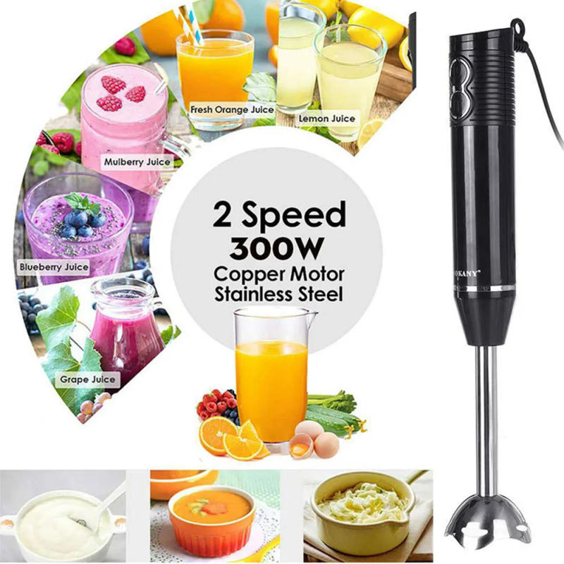Description Picture 5 of itemMultifunctional Portable Blender For Kitchen 3-in-1 Household Handheld Small Electric Mixer Food Juicer Home Appliance