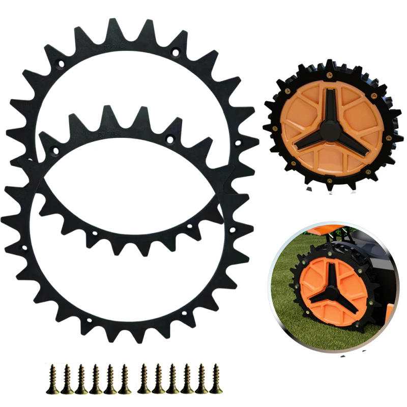 Description Picture 3 of item2pcs Lawn Mower Spikes For Worx For LANDROID Mowing Robot L Lawnmower 225mm WR153E WR155E Trimmer Garden Power Tools Parts