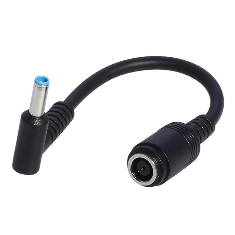 Description Picture 6 of item1PCS 7.4*5.0 to 4.5*3.0mm DC power charger converter an excellent alternative DC adapter connector cable for HP Dell Blue Tips
