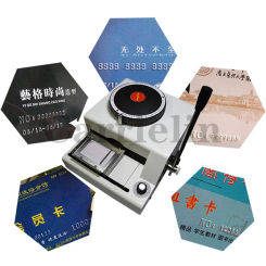 Manual PVC Embossing Code Printer Pressure Code Machine  VIP Membership Card Typewriter 68 Characters