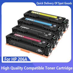 Compatible Toner Cartridge hp206 206A hp207 207A for HP Color LaserJet Pro M282nw M283cdw M255dw M255nw M283fdw No Chip