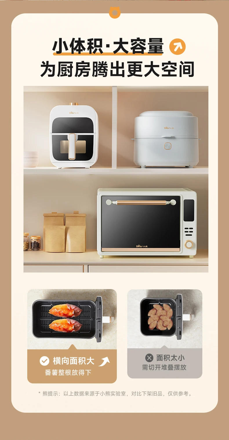 Description Picture 5 of itemHome Electric Oven 6L Visual Integrated Multifunctional Air Fryer