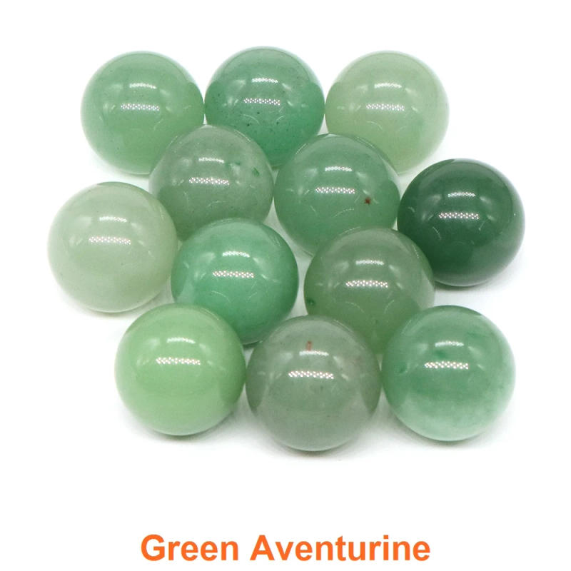 Description Picture 6 of item16MM Mini Sphere Natural Stone Ball Reiki Healing Crystal Tiger Eye Gemstone Energy Mineral Specimen Round Beads Home Decoration