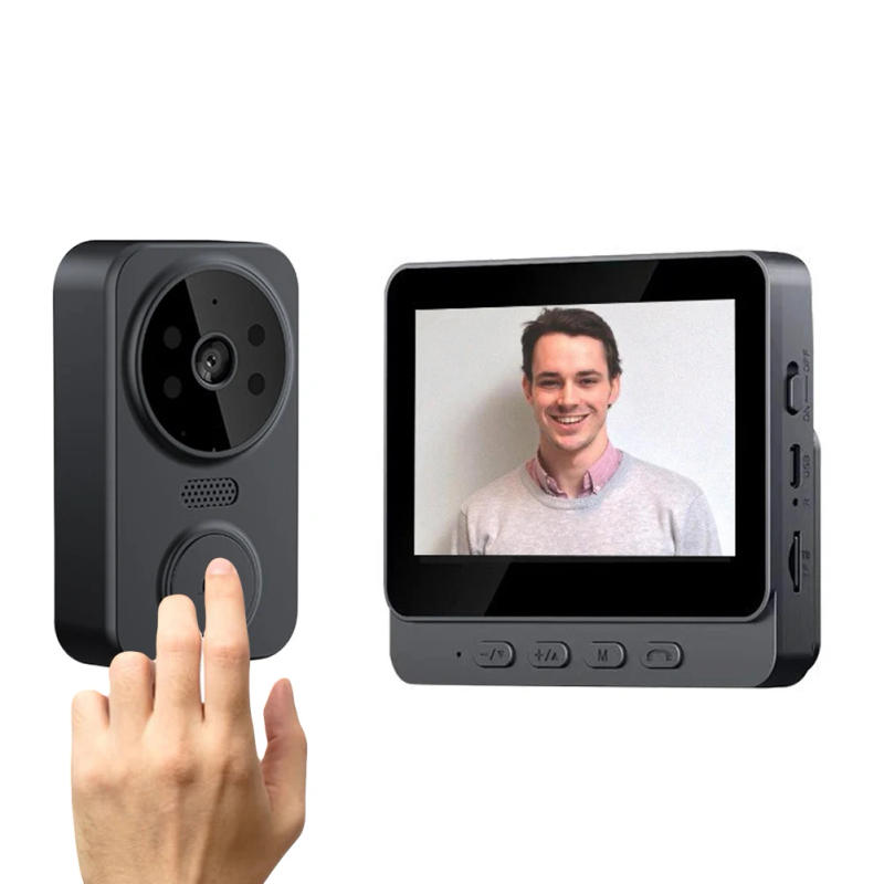 Description Picture 6 of itemVideo Intercom Door Cameras IR Night Vision Digital Door Viewer 2.4G WiFi 800mAh Battery Digital Magic Door Eye Two-Way Intercom