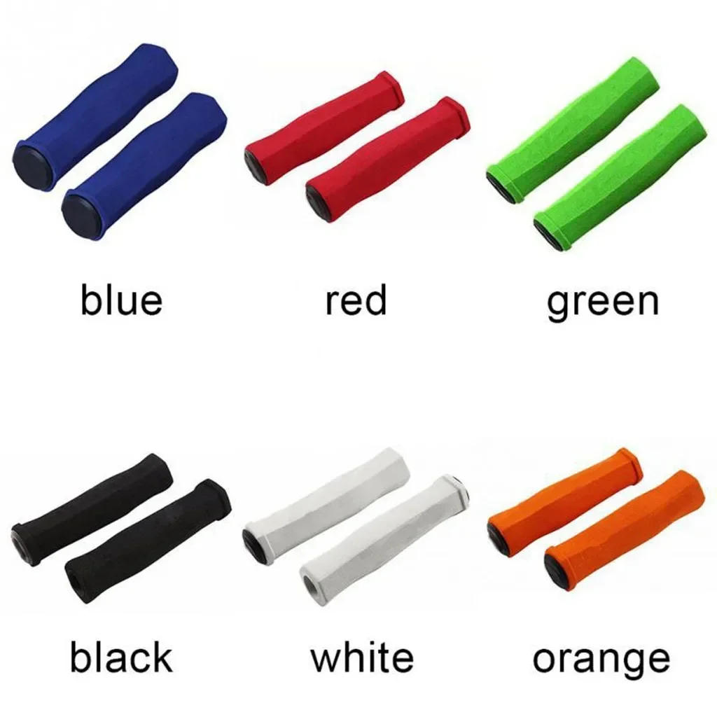 Description Picture 3 of item2Pcs Foam Silicone Sponge Bicycle Handlebar Gear Grip Mtb Bike High Density Ultralight Handle Bar Anti-skid Bike Parts
