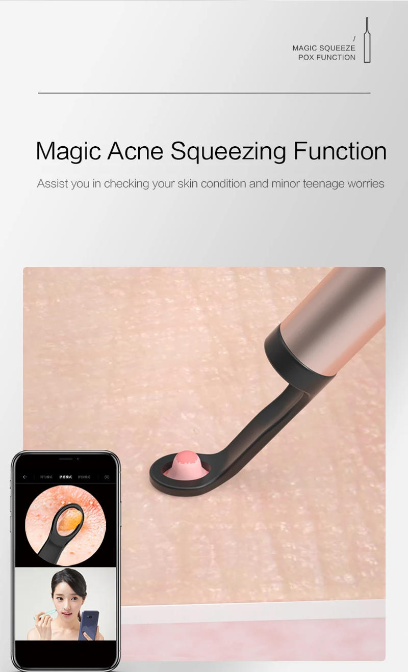 Description Picture 6 of itemBebird T15 Visual Ear Cleaner 2 in 1 Acne Wax Removal HD1080P Endoscope Magnetic Switch Minifit IP67 Waterproof Health Care