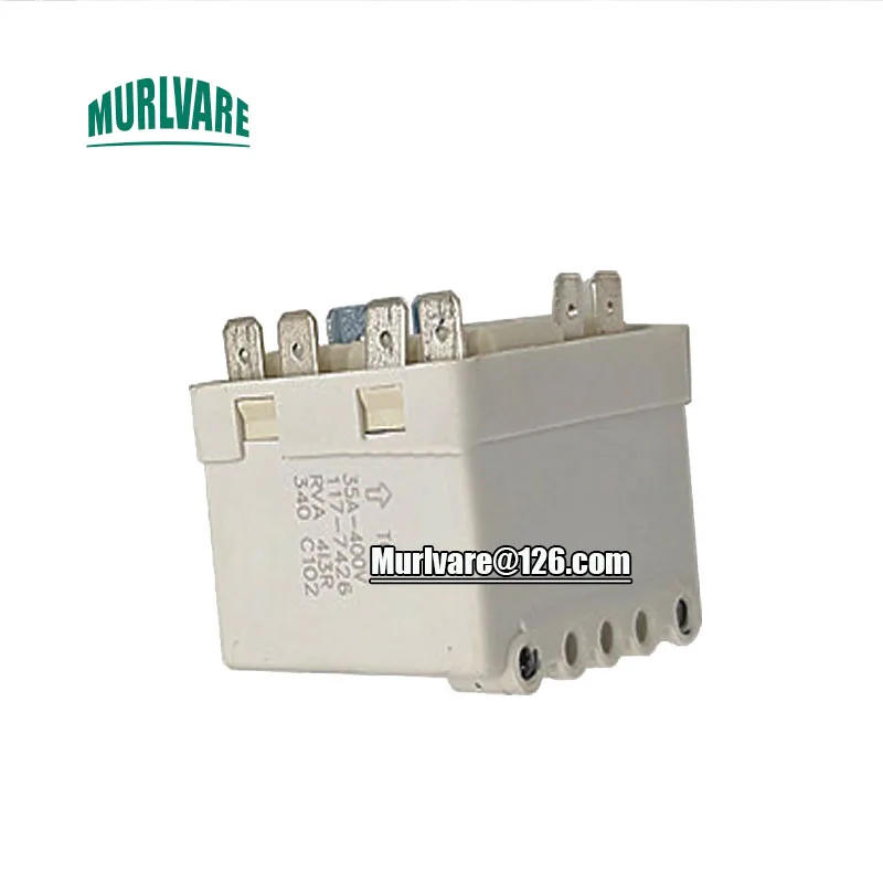 Description Picture 6 of itemIce Maker Refrigerator 35A-400V 117-7426 RVA 413R Compressor Relay Starter For Manitowoc HOSHIZAKI Ice Maker