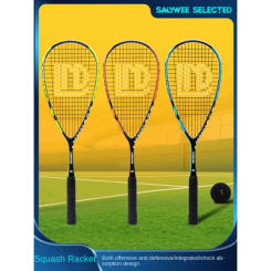 Squash Rackets Ultra-Light Composite Carbon Integrated Professional Competition Training Racket Outdoor Sports Hot Sale