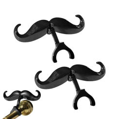 Clip On Mustache For Trombone 2PCS Large Shank Mouthpieces Mustache Humorous Euphonium Accessory Multipurpose Trombone Gear