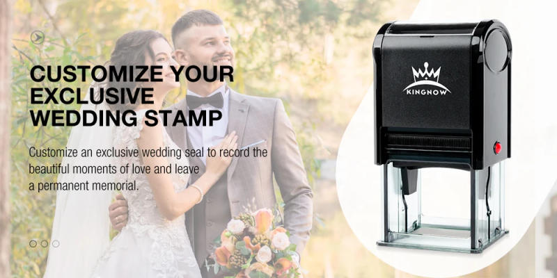 Description Picture 6 of itemCustomized Self Inking Stamp Rubber Logo Clear Seal Stamp Customized Business Wedding Party Decoration For Invitation Stationery