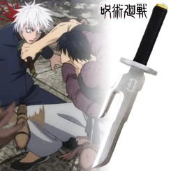 46cm Jujutsu Kaisen Toji Sword Anime Gojo Cosplay Prop Fushiguro Toji Knife Real Size Japanese Katana Samurai Sabre Kid Toy Gift