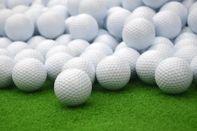 Description Picture 6 of item2024 New 10pcs Outdoor golf double-layer white ball two-layer practice ball  golf ball